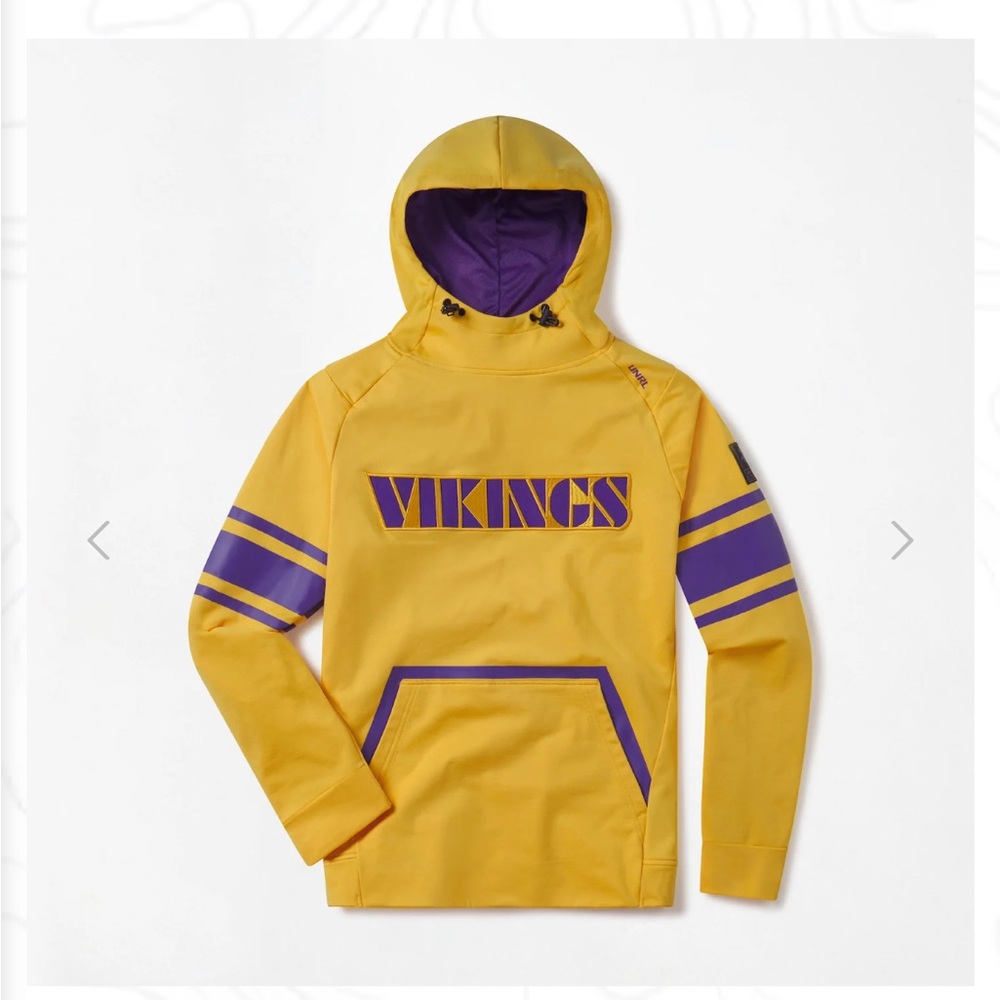 UNRL x Minnesota Vikings LE Hoodie/Sweatshirt '22 Crossover No. 5 - Size XL